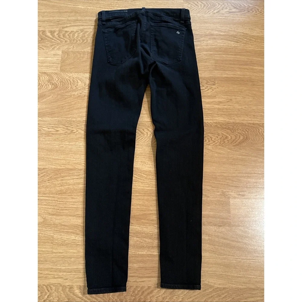 Rag & Bone Standard Issue Jeans Men's Black 31 (Act 30x32) Fit 1 Skinny Leg